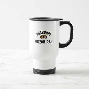 Missouri TIgers Mizzou - Rah - Retro Travel Mug