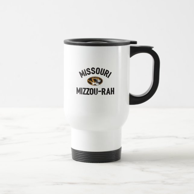 Missouri TIgers | Mizzou - Rah - Retro Travel Mug (Right)