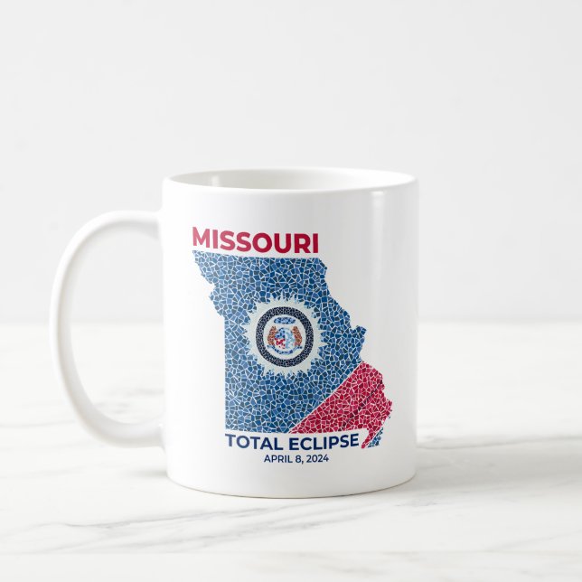 Missouri Total Eclipse Coffee Mug (Left)