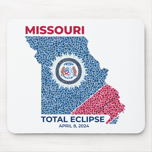 Missouri Total Eclipse Mouse Pad (Front)