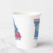 Missouri Total Eclipse Paper Cups (Right)
