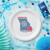 Missouri Total Eclipse Paper Plates (Party)