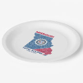 Missouri Total Eclipse Paper Plates (Angled)