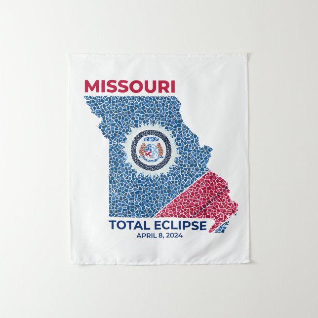Missouri Total Eclipse Tapestry (Front)