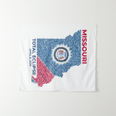 Missouri Total Eclipse Tapestry (Front (Horizontal))