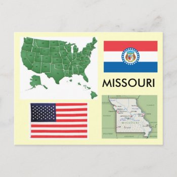 Missouri  Usa Postcard by archemedes at Zazzle