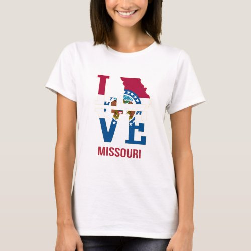 Missouri USA state love T_Shirt