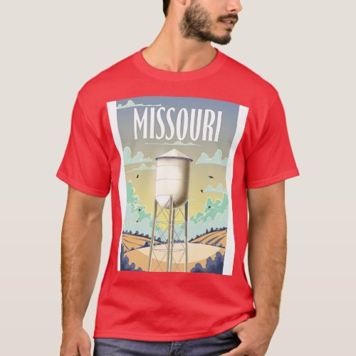 Missouri Water Tower T_Shirt