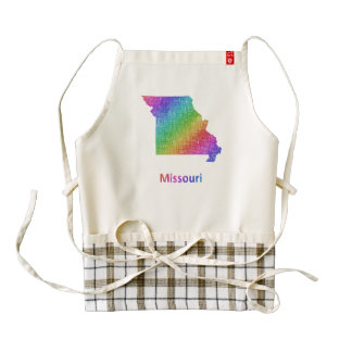 Missouri Zazzle HEART Apron