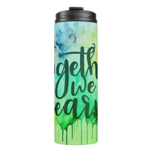 misspelling of the word Together with Jogether Thermal Tumbler