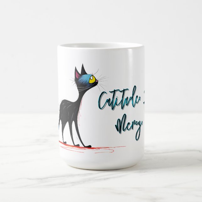 Missy Miss Mug — 100% Catitude, 0% Mercy (Center)