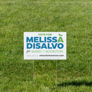 Missy's Rectangular Yard Sign (12" x 18")
