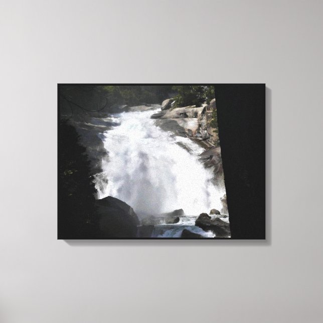 Mist Falls, King's Canyon National Park, CA Canvas Print (Front)