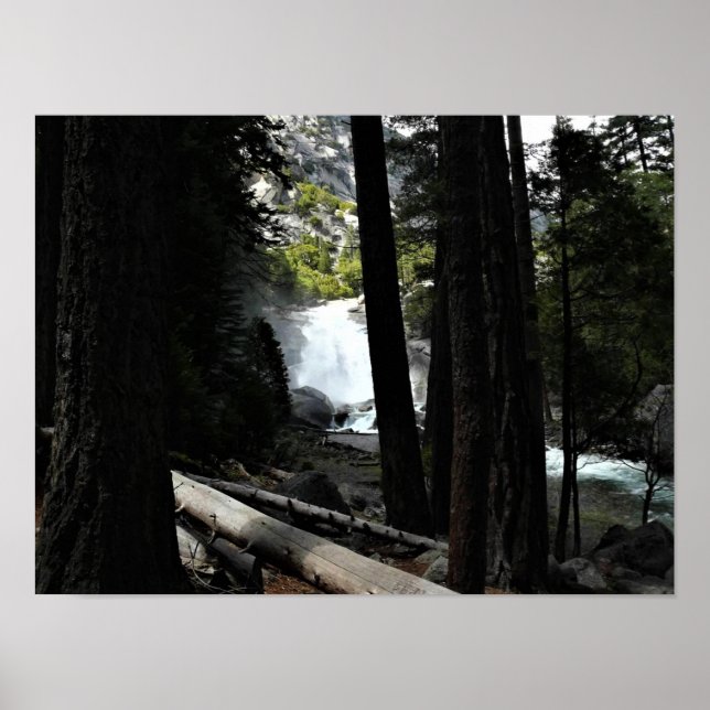 Mist Falls, King's Canyon National Park, CA Poster (Front)
