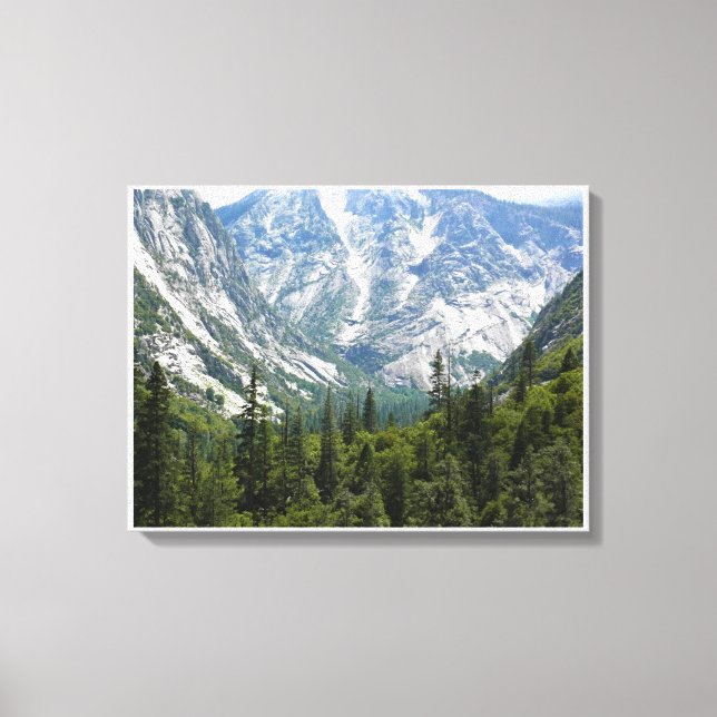 Mist Falls Trail, King's Canyon National Park, CA Canvas Print (Front)