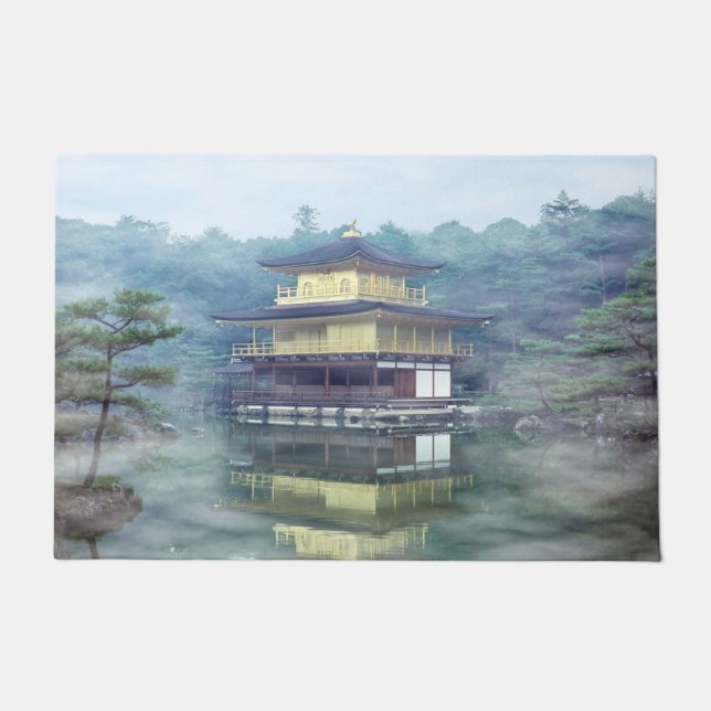Mist on the Golden Pavilion Doormat (Front)