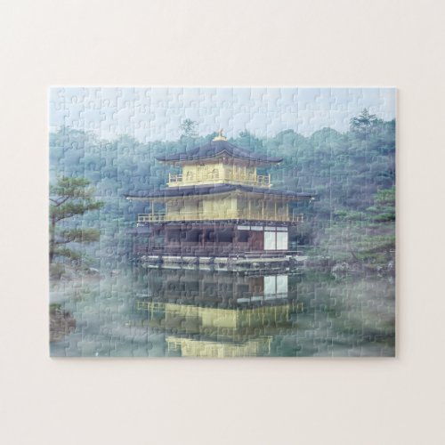 Mist on the Golden Pavilion _ Kyoto Japan Asia Jigsaw Puzzle