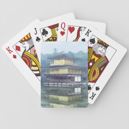 Mist on the Golden Pavilion _ Kyoto Japan Asia Playing Cards