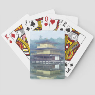 Mist on the Golden Pavilion - Kyoto, Japan, Asia Poker Cards