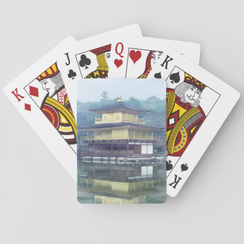 Mist on the Golden Pavilion _ Kyoto Japan Asia Poker Cards