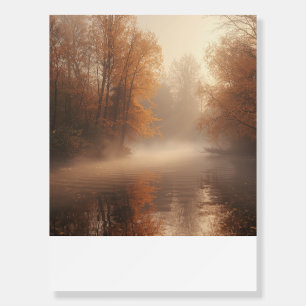 Mist on the Lake – Water Echoes Collection Foam Board