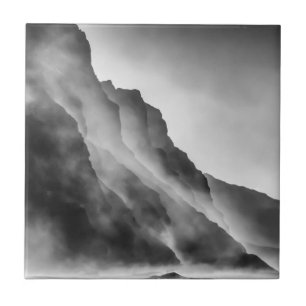 Mist on the rocks ceramic tile