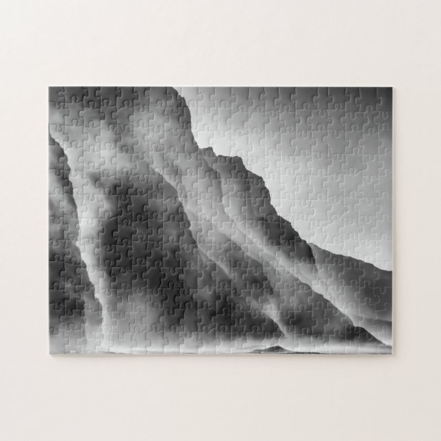 Mist on the rocks jigsaw puzzle (Horizontal)