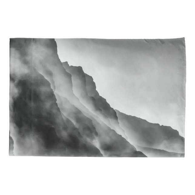Mist on the rocks pillow case (Back)