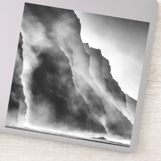 Mist on the rocks sticker (Detail)