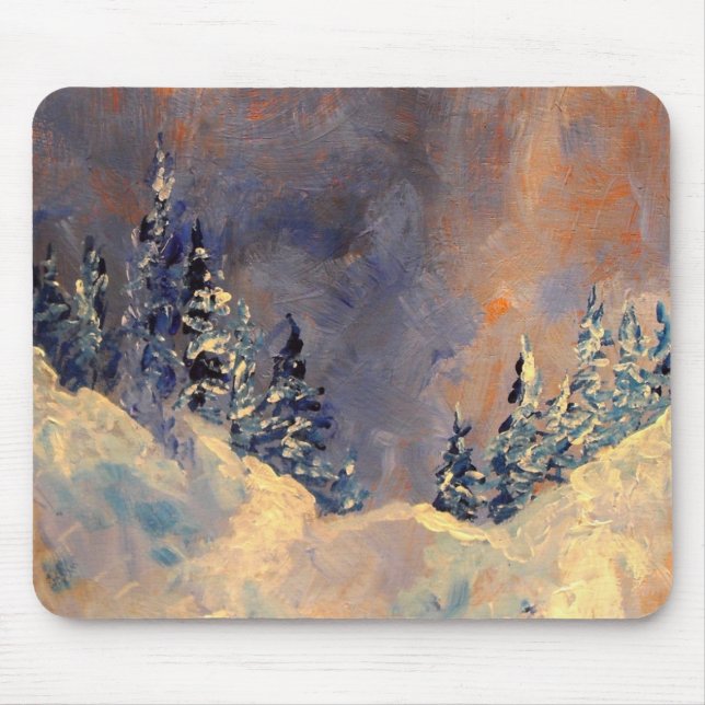Mist on the Snow Peak 2009 Mouse Pad (Front)