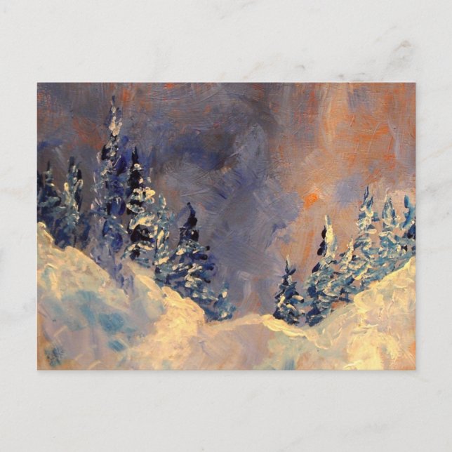 Mist on the Snow Peak 2009 Postcard (Front)