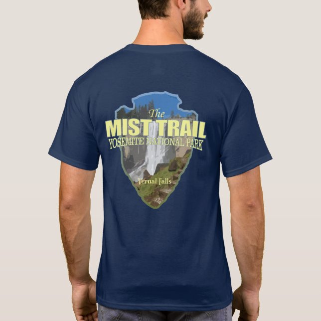 Mist Trail (arrowhead) T-Shirt (Back)