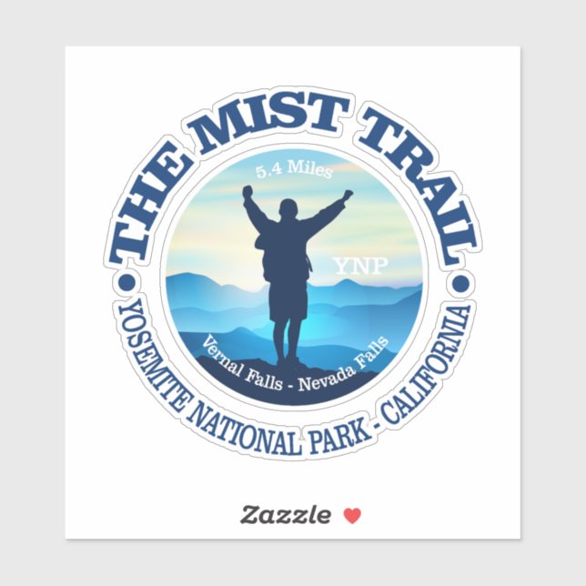 Mist Trail (V) Sticker (Sheet)