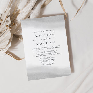 Mist Wedding Invitation