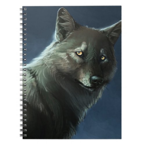 Mist Wolf Notebook