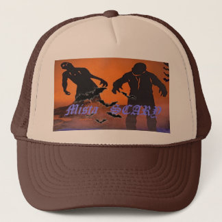 Mista SCARY Zombies, bats 19 - Customized Trucker Hat