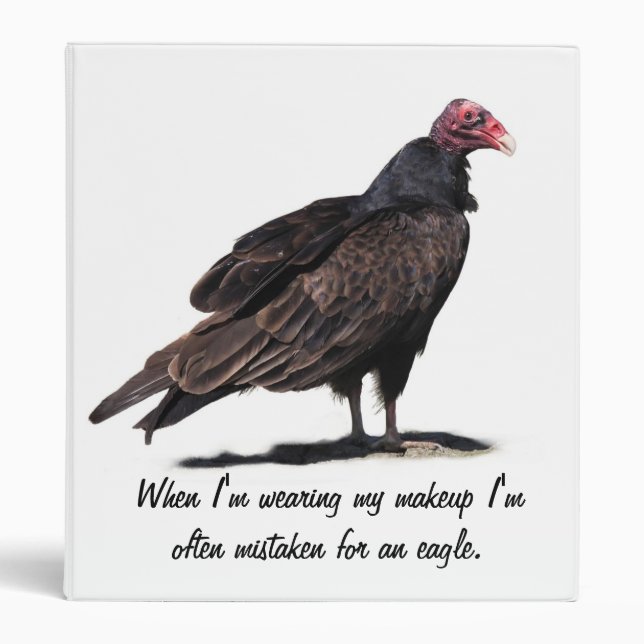 MISTAKEN FOR AN EAGLE 3 RING BINDER (Front)