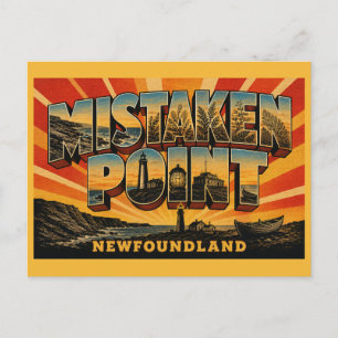  Mistaken Point Ecological Reserve Newfoundland  Postcard