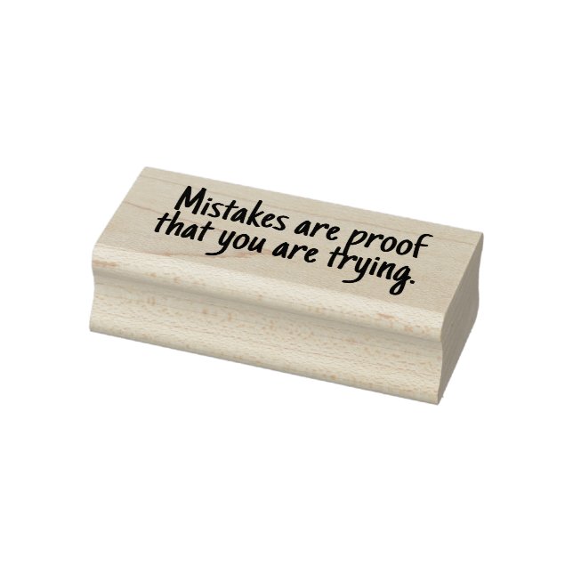Mistakes are  rubber stamp (Stamp)