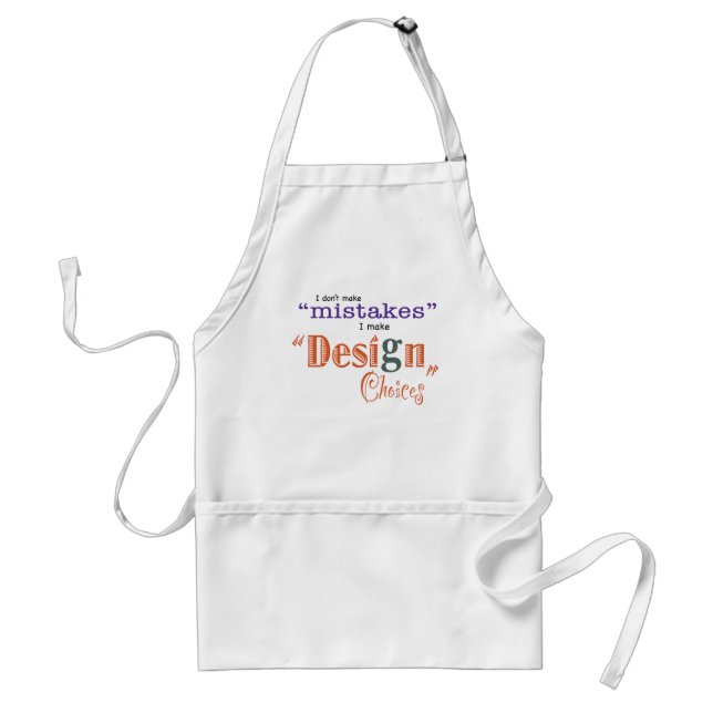 Mistakes/Design Choices - Apron (Front)