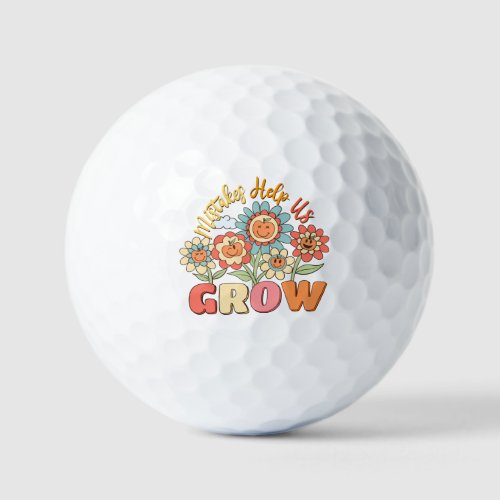 Mistakes Help Us Grow Golf Balls