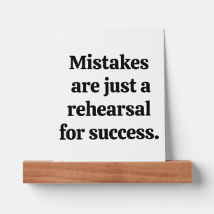 Mistakes Picture Ledge