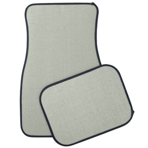 Misted Mint Pastel Green Solid Color SW 0059 Car Floor Mat