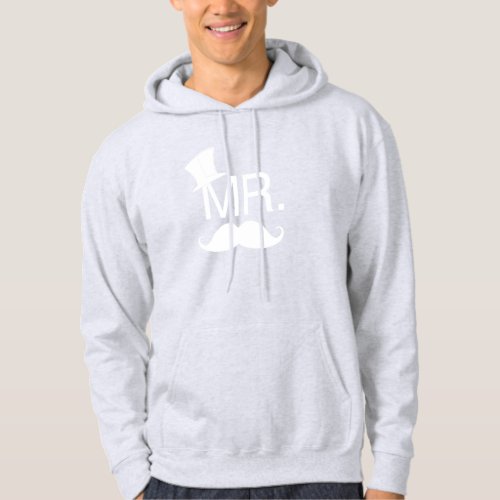 MISTER AND MISTER LEFT _ WHITE _png Hoodie