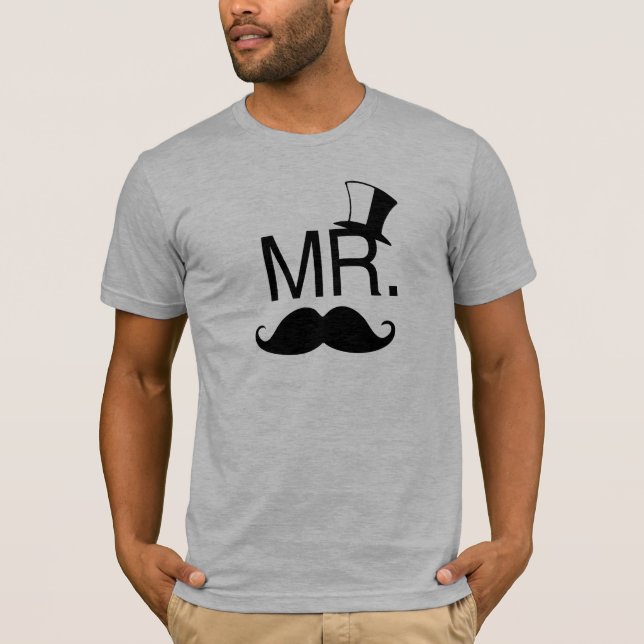 MISTER AND MISTER RIGHT -.png T-Shirt (Front)