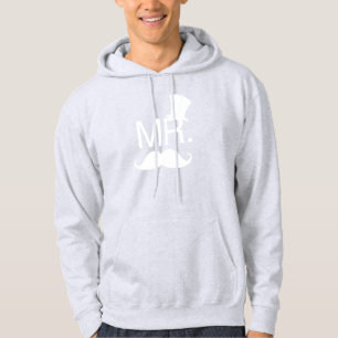 MISTER AND MISTER RIGHT - WHITE -.png Hoodie