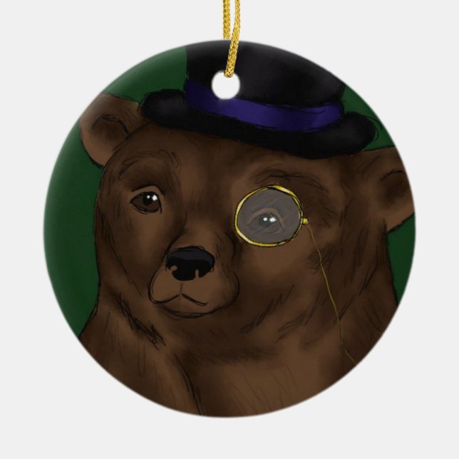 Mister Bear Ornament (Front)