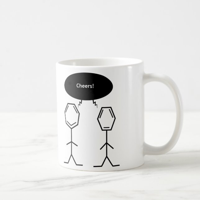 mister benzene cheers mug (Right)