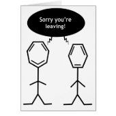 mister benzene leaving card (Front)