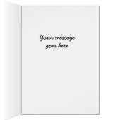 mister benzene leaving card (Inside (Right))